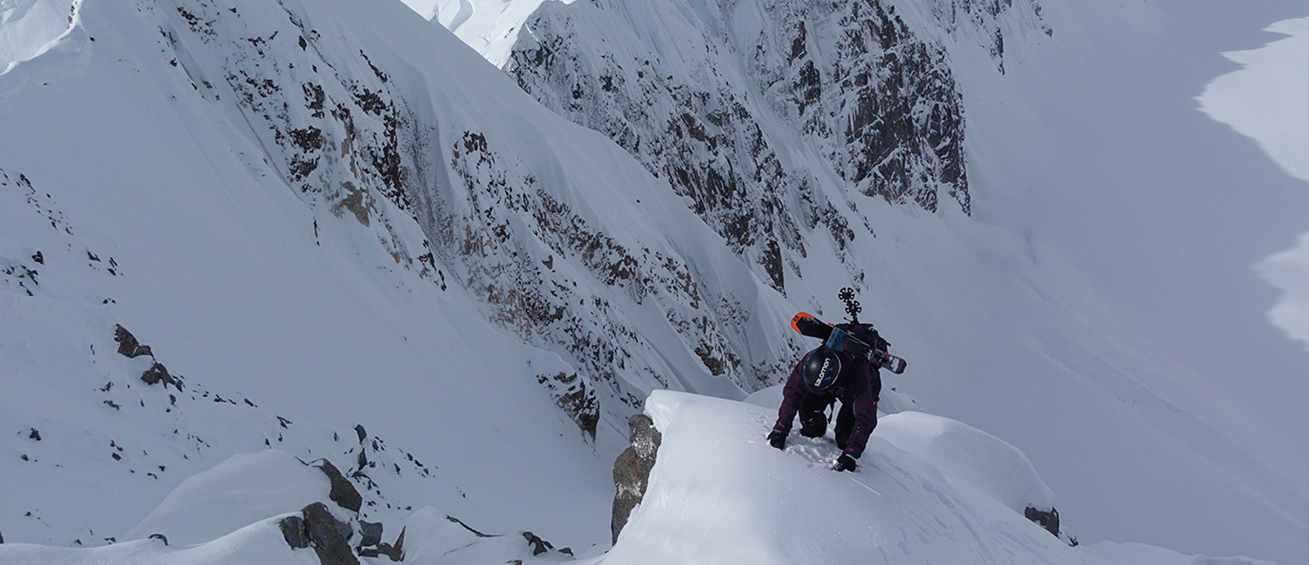Steep Skiing on Denali