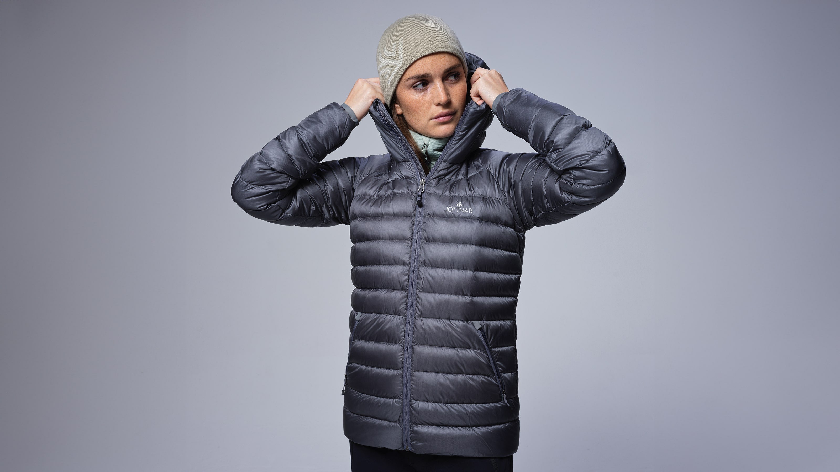 Women s Lightweight Hooded Down Jacket Fenrir Jottnar Jottnar US